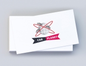 Projekt graficzny, nazwa firmy, tworzenie logo firm Logo dla firmy "CarPlanet" - wektorowa