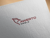 Projekt graficzny, nazwa firmy, tworzenie logo firm logo firmy AWERTO -meble - lyset