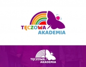 Projekt graficzny, nazwa firmy, tworzenie logo firm Tęczowa Akademia - żłobek - GraphicDesigner