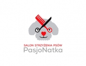 Projekt graficzny, nazwa firmy, tworzenie logo firm Salon groomerski - strzyżenie psów - asktool