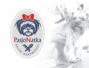 Projekt graficzny, nazwa firmy, tworzenie logo firm Salon groomerski - strzyżenie psów - evadesign