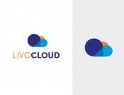 Projekt graficzny, nazwa firmy, tworzenie logo firm Logo LivoCloud – IT, oprogramowanie - LabBrandingu