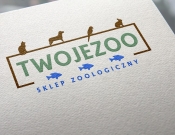 Projekt graficzny, nazwa firmy, tworzenie logo firm Logo do sklepu zoologiczego TwojeZoo - Konwer