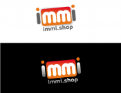 Projekt graficzny, nazwa firmy, tworzenie logo firm immi.shop  Logo dla hurtowni - rasti