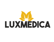 Projekt graficzny, nazwa firmy, tworzenie logo firm Logo przychodni lekarskiej Luxmedica - PąCZEK Portfolio