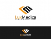 Projekt graficzny, nazwa firmy, tworzenie logo firm Logo przychodni lekarskiej Luxmedica - GraphicDesigner