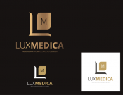 Projekt graficzny, nazwa firmy, tworzenie logo firm Logo przychodni lekarskiej Luxmedica - kruszynka