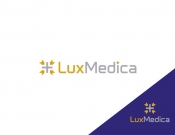 Projekt graficzny, nazwa firmy, tworzenie logo firm Logo przychodni lekarskiej Luxmedica - ziemko