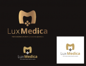 Projekt graficzny, nazwa firmy, tworzenie logo firm Logo przychodni lekarskiej Luxmedica - kruszynka