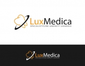Projekt graficzny, nazwa firmy, tworzenie logo firm Logo przychodni lekarskiej Luxmedica - GraphicDesigner