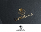 Projekt graficzny, nazwa firmy, tworzenie logo firm Logo przychodni lekarskiej Luxmedica - Kaczorek1995