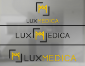 Projekt graficzny, nazwa firmy, tworzenie logo firm Logo przychodni lekarskiej Luxmedica - Nefystia