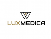 Projekt graficzny, nazwa firmy, tworzenie logo firm Logo przychodni lekarskiej Luxmedica - logotipler