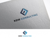 Projekt graficzny, nazwa firmy, tworzenie logo firm Logo dla KDW Consulting - stone