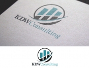Projekt graficzny, nazwa firmy, tworzenie logo firm Logo dla KDW Consulting - NVLE