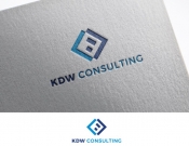 Projekt graficzny, nazwa firmy, tworzenie logo firm Logo dla KDW Consulting - stone