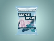 Projekt graficzny, nazwa firmy, tworzenie logo firm Super Bowl - etykieta - agathadro