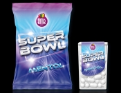 Projekt graficzny, nazwa firmy, tworzenie logo firm Super Bowl - etykieta - Blanker
