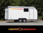 projektowanie logo oraz grafiki online Nowe logo dla przyczepy Speedcaravan