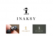 Projekt graficzny, nazwa firmy, tworzenie logo firm Logo dla marki biżuterii INAKSY - casta