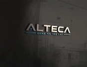 projektowanie logo oraz grafiki online logo dla lini okien alu. ALTECA