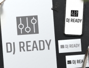 Projekt graficzny, nazwa firmy, tworzenie logo firm Nowe logo dla DJ READY - Materia