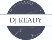 Projekt graficzny, nazwa firmy, tworzenie logo firm Nowe logo dla DJ READY - _rybvk