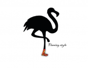 Projekt graficzny, nazwa firmy, tworzenie logo firm Logo dla marki Flaming.style - annapol