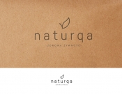 projektowanie logo oraz grafiki online NATURQA - logo marki, zdrowa żwyność