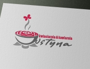 projektowanie logo oraz grafiki online  logo kwiaciarnia i kawiarenka