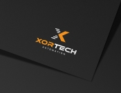 projektowanie logo oraz grafiki online Logotyp - Xortech Automatyka