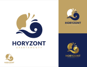 Projekt graficzny, nazwa firmy, tworzenie logo firm Logo firmy Horyzontapartamenty.eu - kruszynka