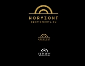 Projekt graficzny, nazwa firmy, tworzenie logo firm Logo firmy Horyzontapartamenty.eu - makkena