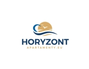 Projekt graficzny, nazwa firmy, tworzenie logo firm Logo firmy Horyzontapartamenty.eu - stone