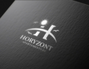 Projekt graficzny, nazwa firmy, tworzenie logo firm Logo firmy Horyzontapartamenty.eu - myKoncepT
