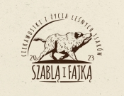Projekt graficzny, nazwa firmy, tworzenie logo firm Szablą i Fajką - Piotr_dtp