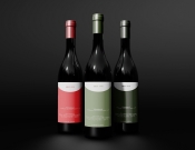 Projekt graficzny, nazwa firmy, tworzenie logo firm Etykieta dla wina - Inspiracja22