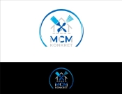 Projekt graficzny, nazwa firmy, tworzenie logo firm Logo dla firmy MCM KONKRET  - noon