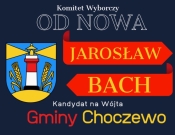 Projekt graficzny, nazwa firmy, tworzenie logo firm Jarosław Bach Wójt Gminy Choczewo - Cukinjaqq 