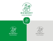Projekt graficzny, nazwa firmy, tworzenie logo firm Wypożyczalnia rowerów Kazimierz Doln - JEDNOSTKA  KREATYWNA