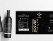 Projekt graficzny, nazwa firmy, tworzenie logo firm Etykieta na produkt kosmetyczny - madelinekaka