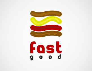 Projekt logo dla firmy Fast good | Projektowanie logo