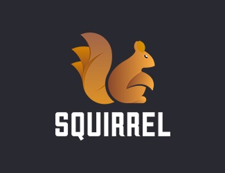 Projektowanie logo dla firm online Squirrel