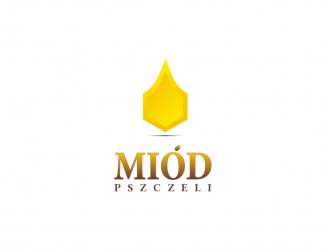 Projekt logo dla firmy MIÓD | Projektowanie logo
