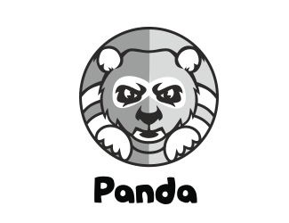 Projektowanie logo dla firm online Panda