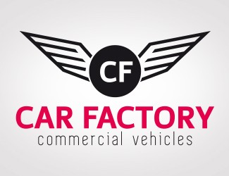 Projekt graficzny logo dla firmy online Car Factory