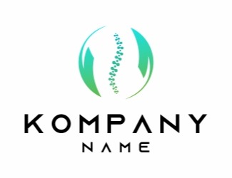 Projekt logo dla firmy kręgosłup | Projektowanie logo
