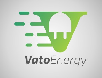 Projekt graficzny logo dla firmy online Vato Energy