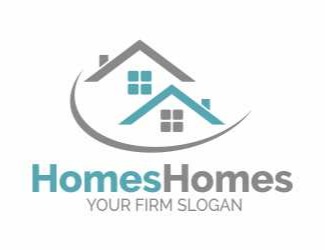 Projekt graficzny logo dla firmy online HomesHomes
