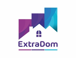 Projektowanie logo dla firmy, konkurs graficzny ExtraDom